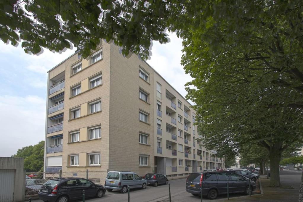 Appart 3 Chambres - 6 Personnes - Memorial - Universite Caen Buitenkant foto